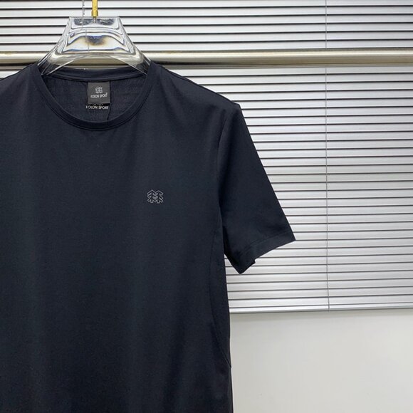 Simple Black Short-Sleeved T-Shirt Kolon Sport - Picture 3 of 8